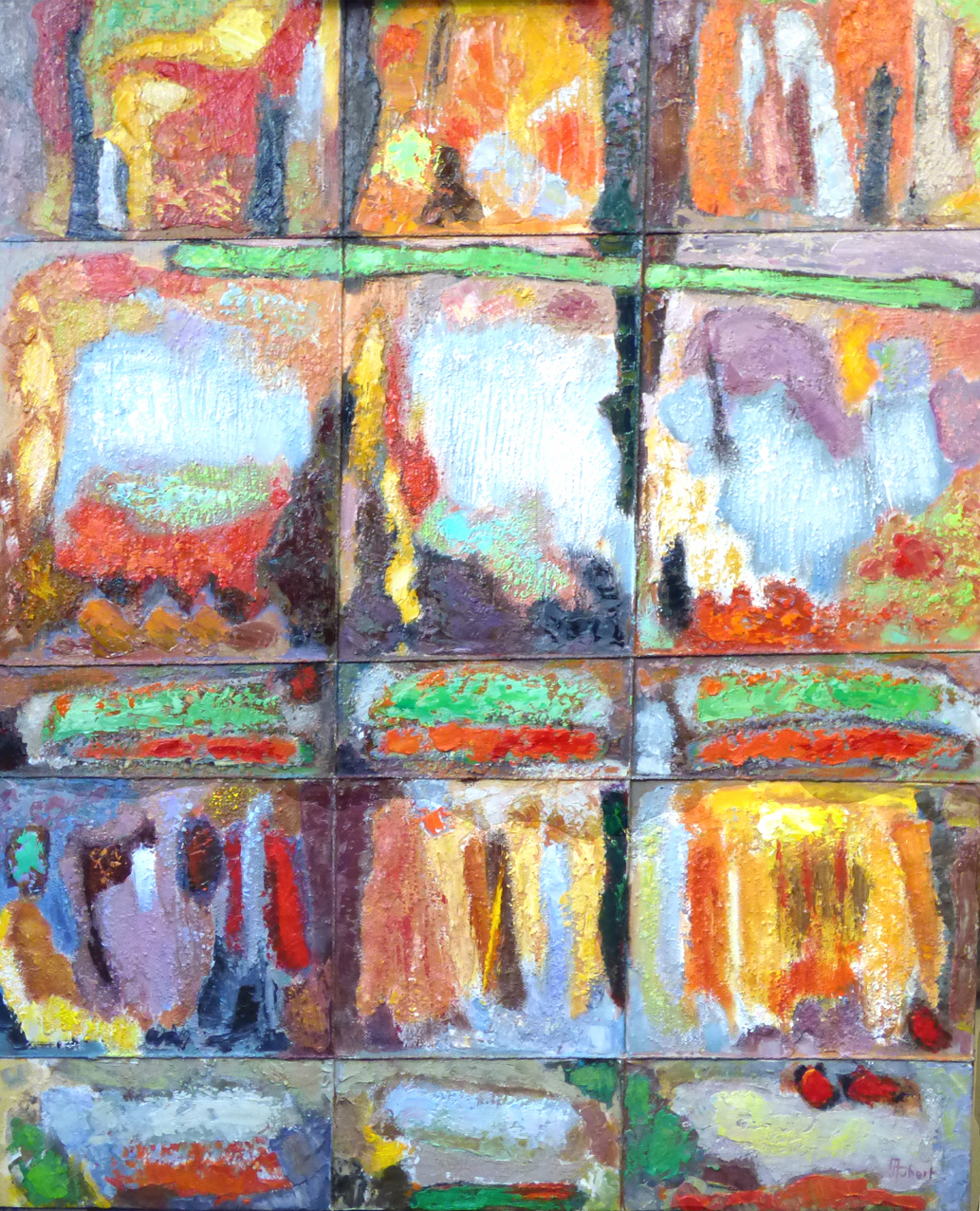ex-voto inspiration, en remerciement d'une grâce obtenue.