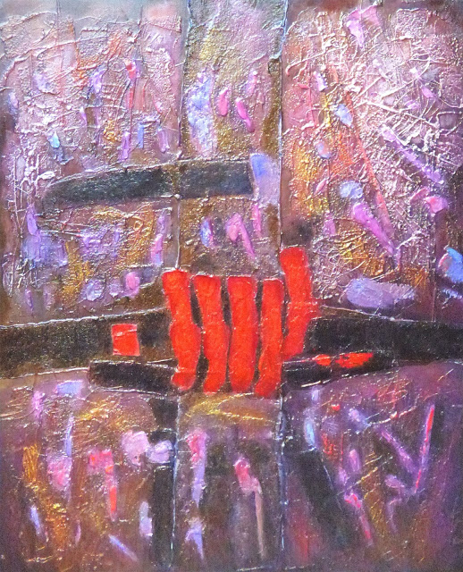  peinture métaphysique titre ombre du doute
