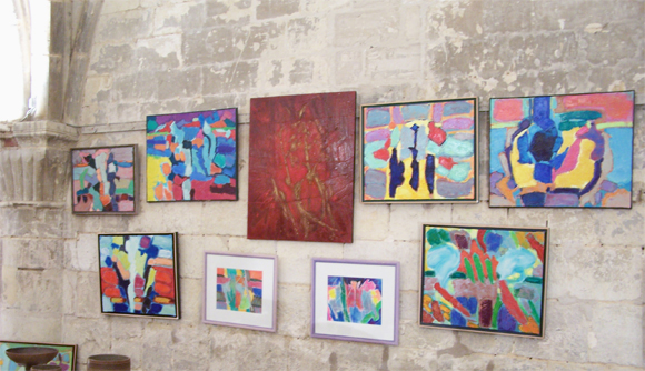 exposition a l'abbaye de vauxelles- haut de france