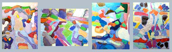Michel-Henri Aubert l'abstraction colorée   l'abstraction metaphysique contemporaine  